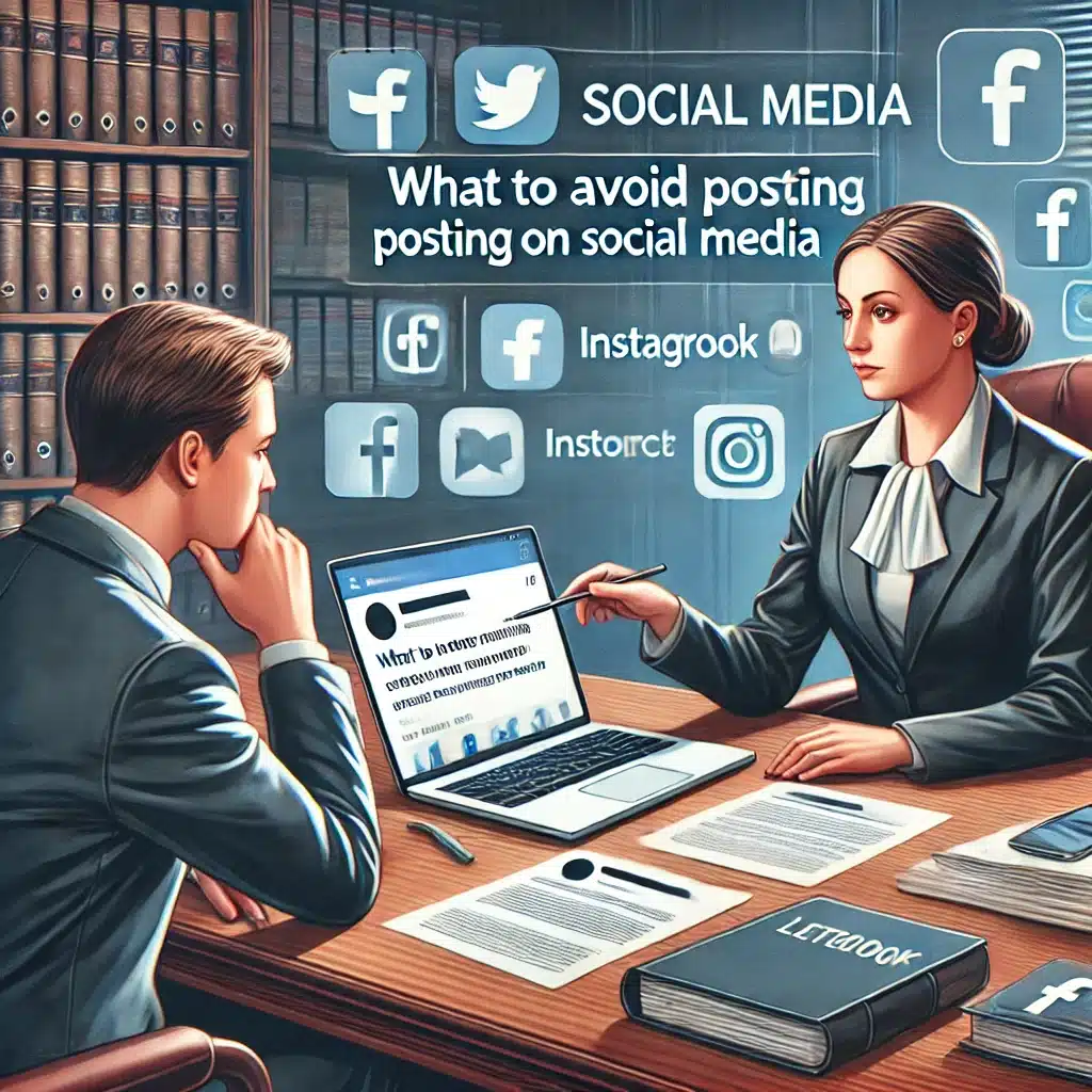 Legal advice about online posts