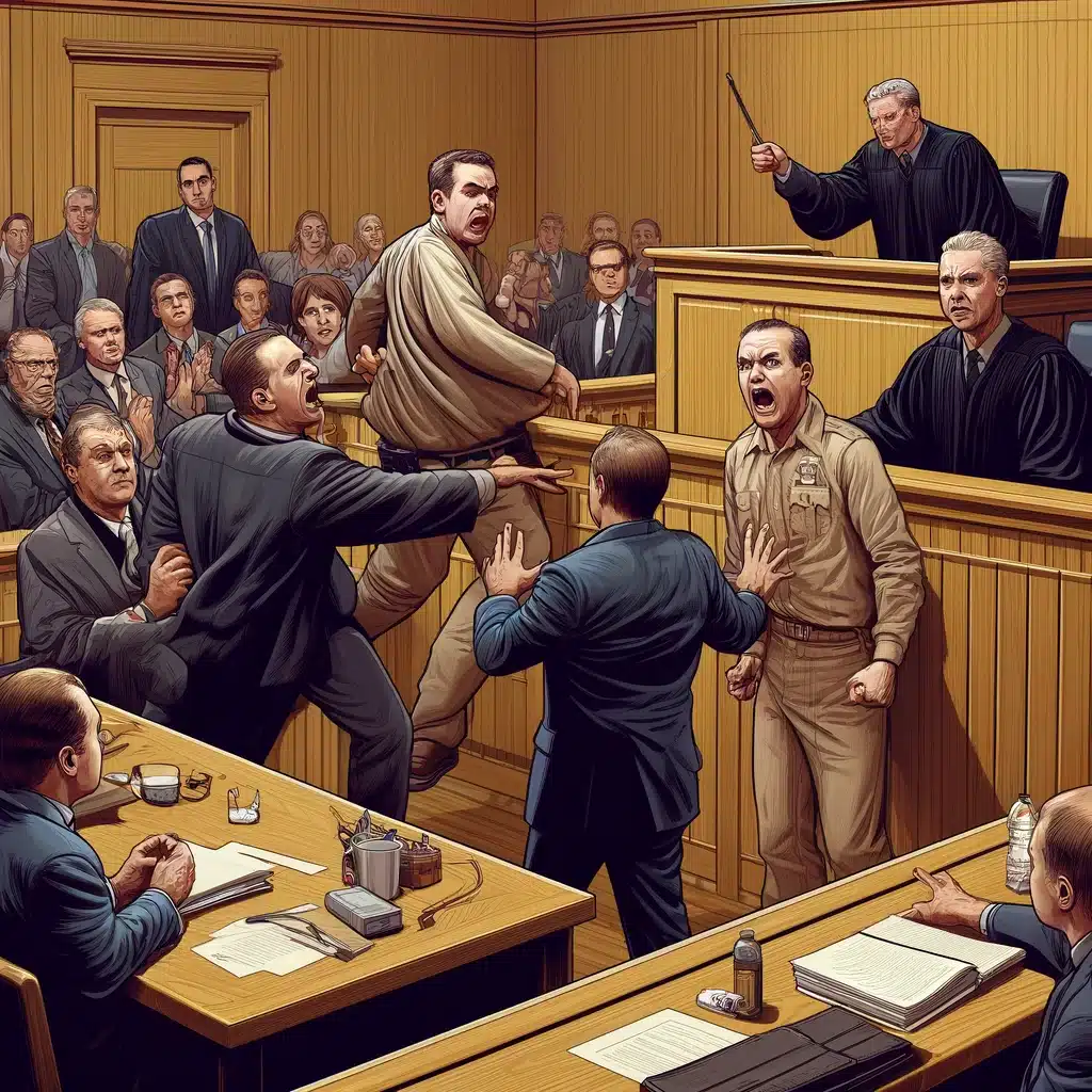 Understanding Courtroom Outbursts: Causes and Impact