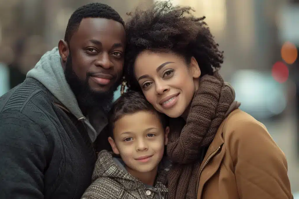 Interracial Family with one child on the matters of International Child Custody
