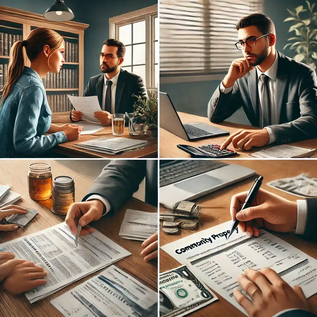 Community Property and Credit in Texas Divorces