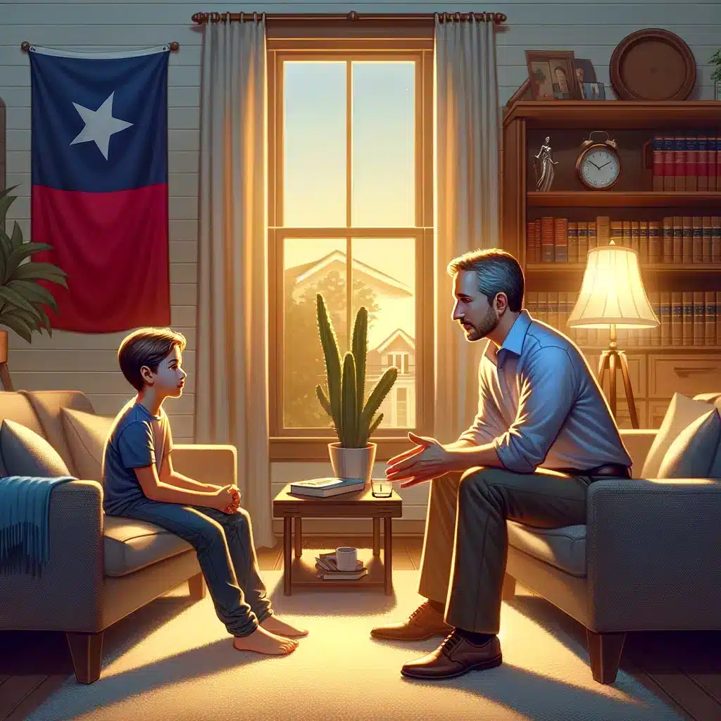 Questions about talking to your child about finances and divorce