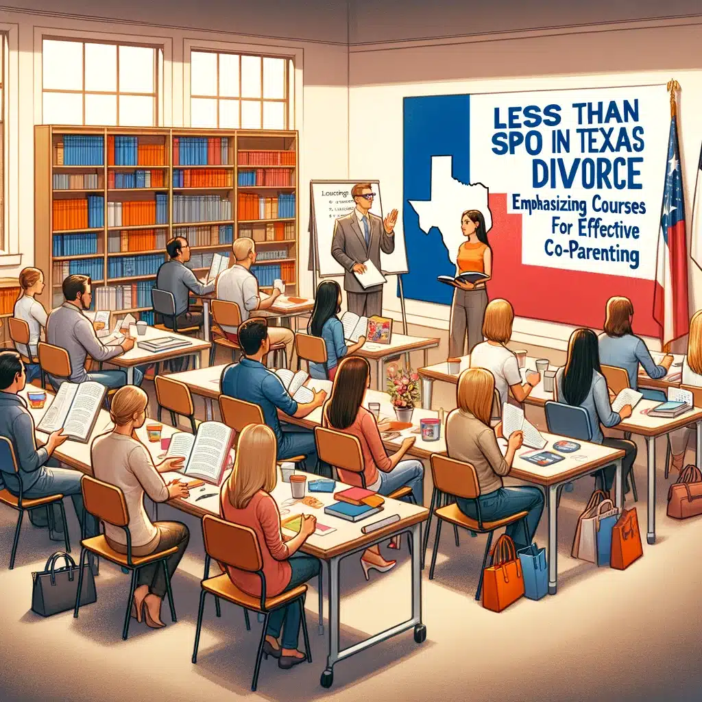 When can a parent be awarded less than a Standard Possession Order in a Texas divorce?