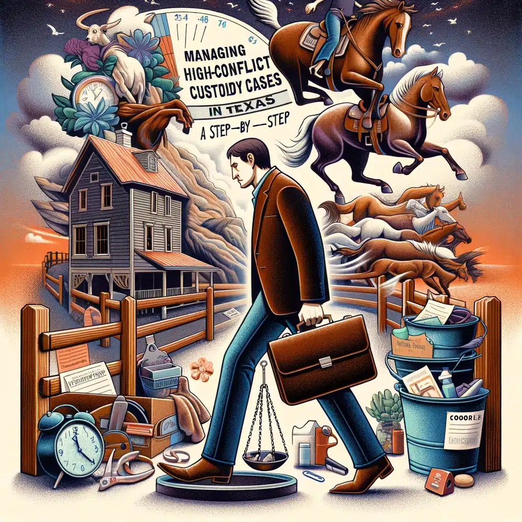 Managing High-Conflict Custody Cases in Texas A Step-By-Step Guide