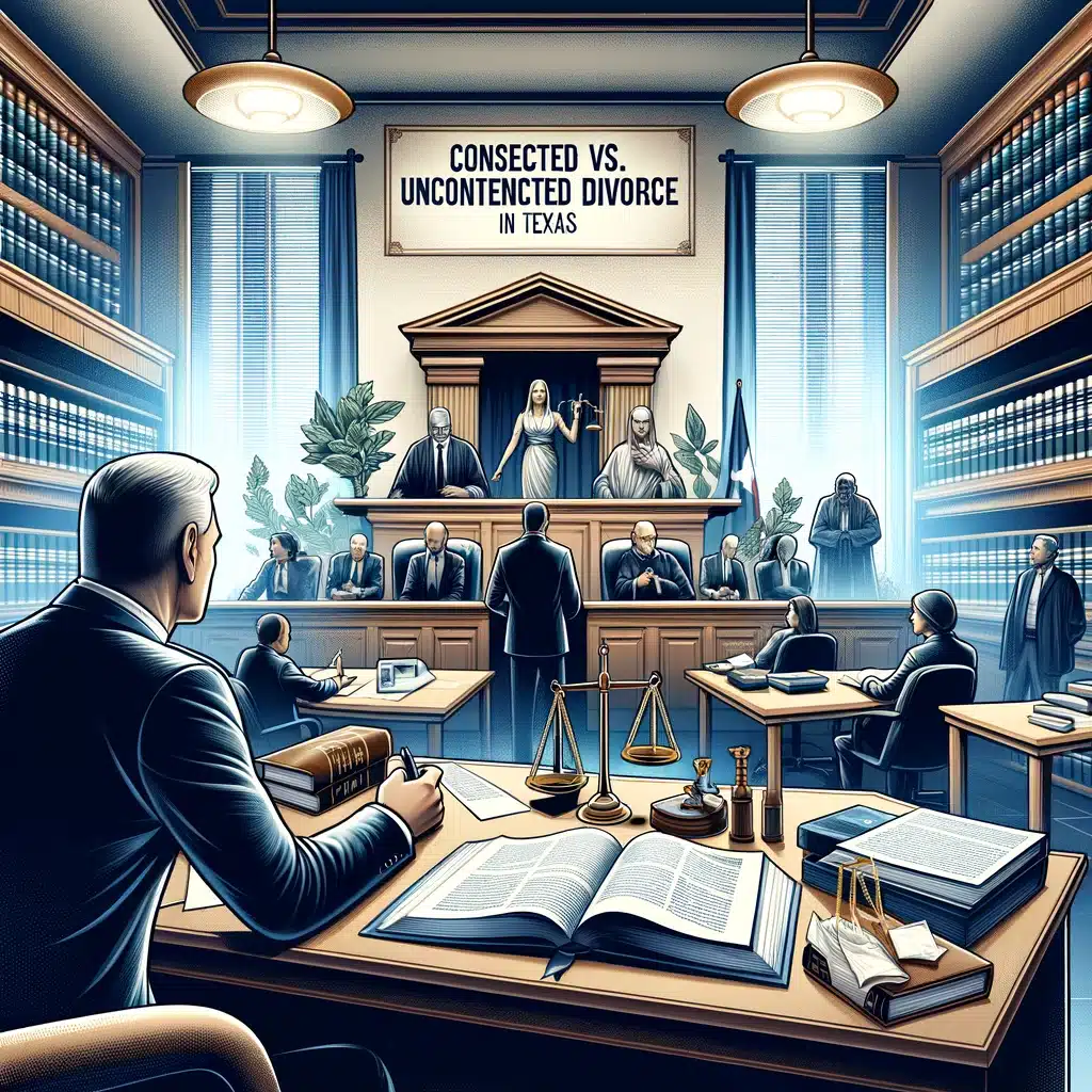 Contested vs. Uncontested Divorce in Texas The Crucial Role of Family Law Attorneys