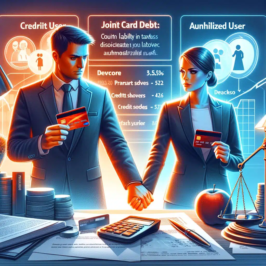 Credit Card Debt in Texas Divorce Navigating Authorized User Risks