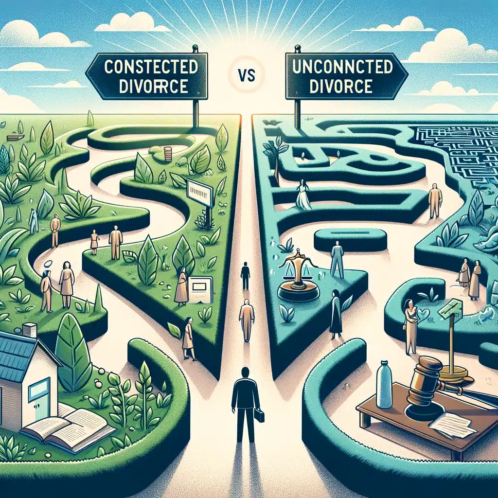 Deciding Between a Contested or Uncontested Divorce 