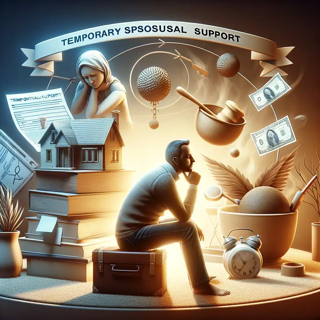 Temporary spousal support