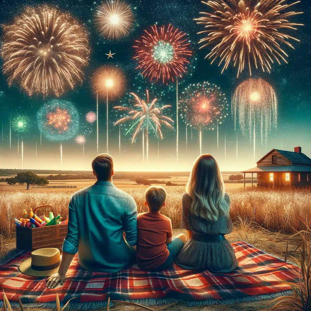 Fireworks in Texas