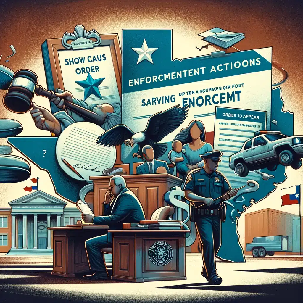 The Initial Step Serving the Motion for Enforcement