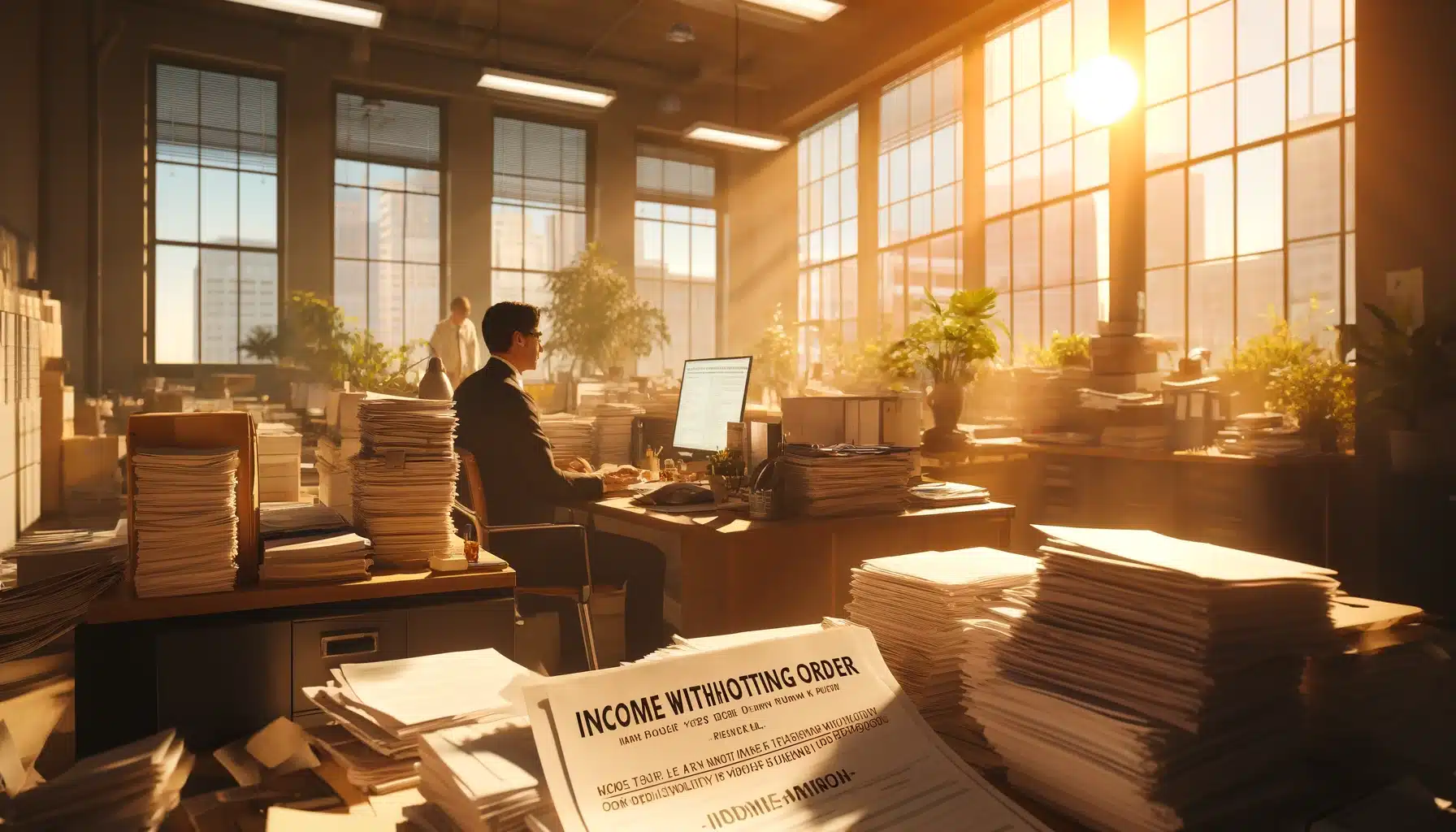 Employer’s Motion for Hearing on Applicability of Income Withholding for Support