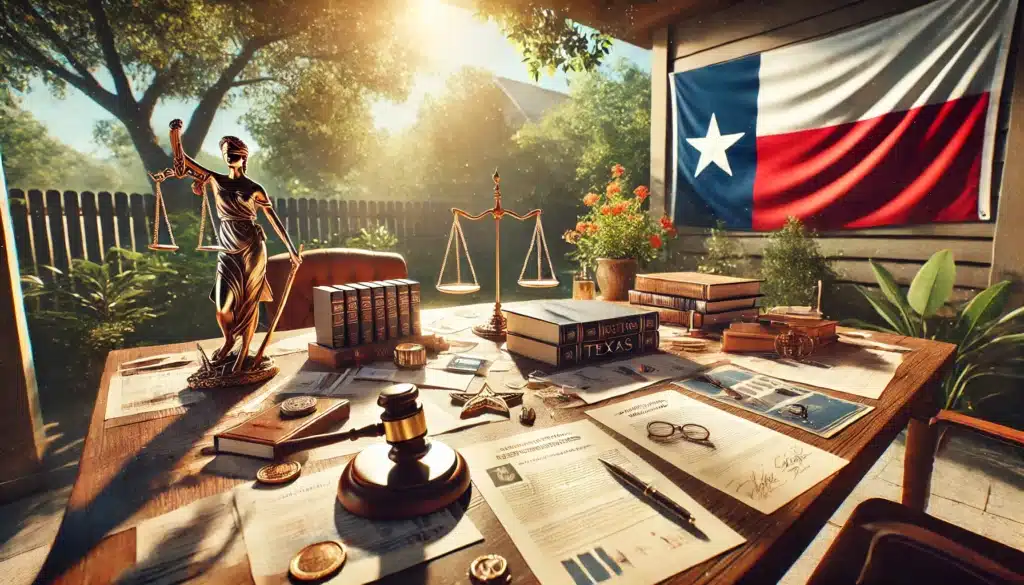 An illustration depicting the overview of executor responsibilities in Texas, including duties of executor of will in Texas.