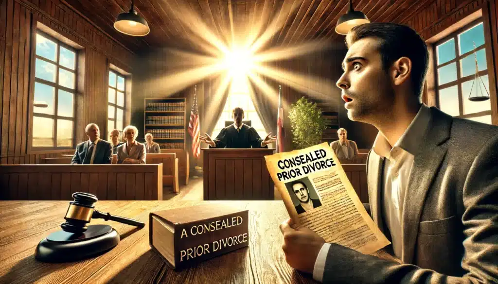 Concealed Prior Divorce