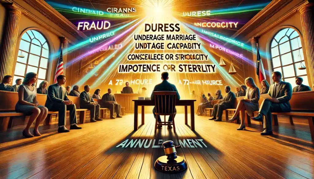 Grounds for Annulment Under Texas Law