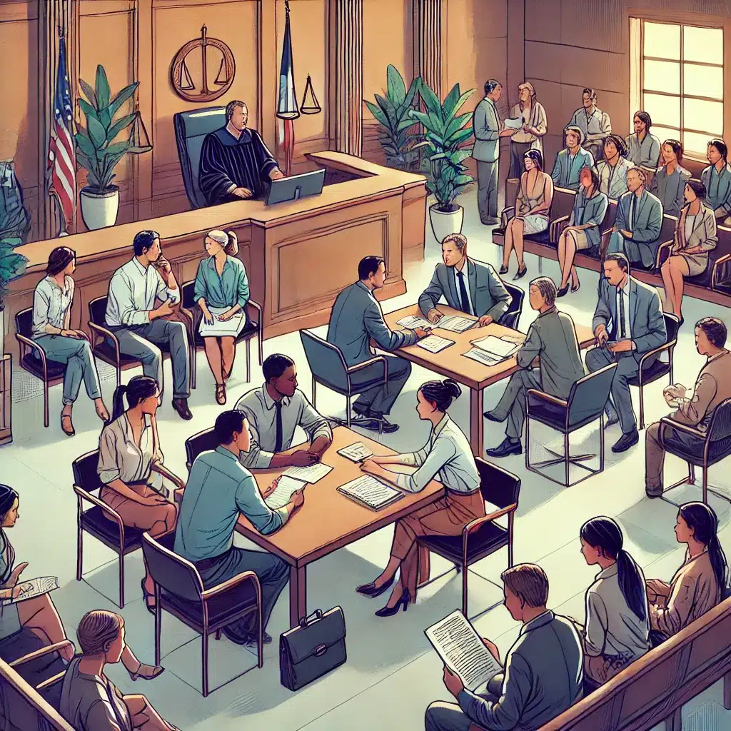 A Step-by-Step Timeline of a Typical Divorce Court Hearing in Texas