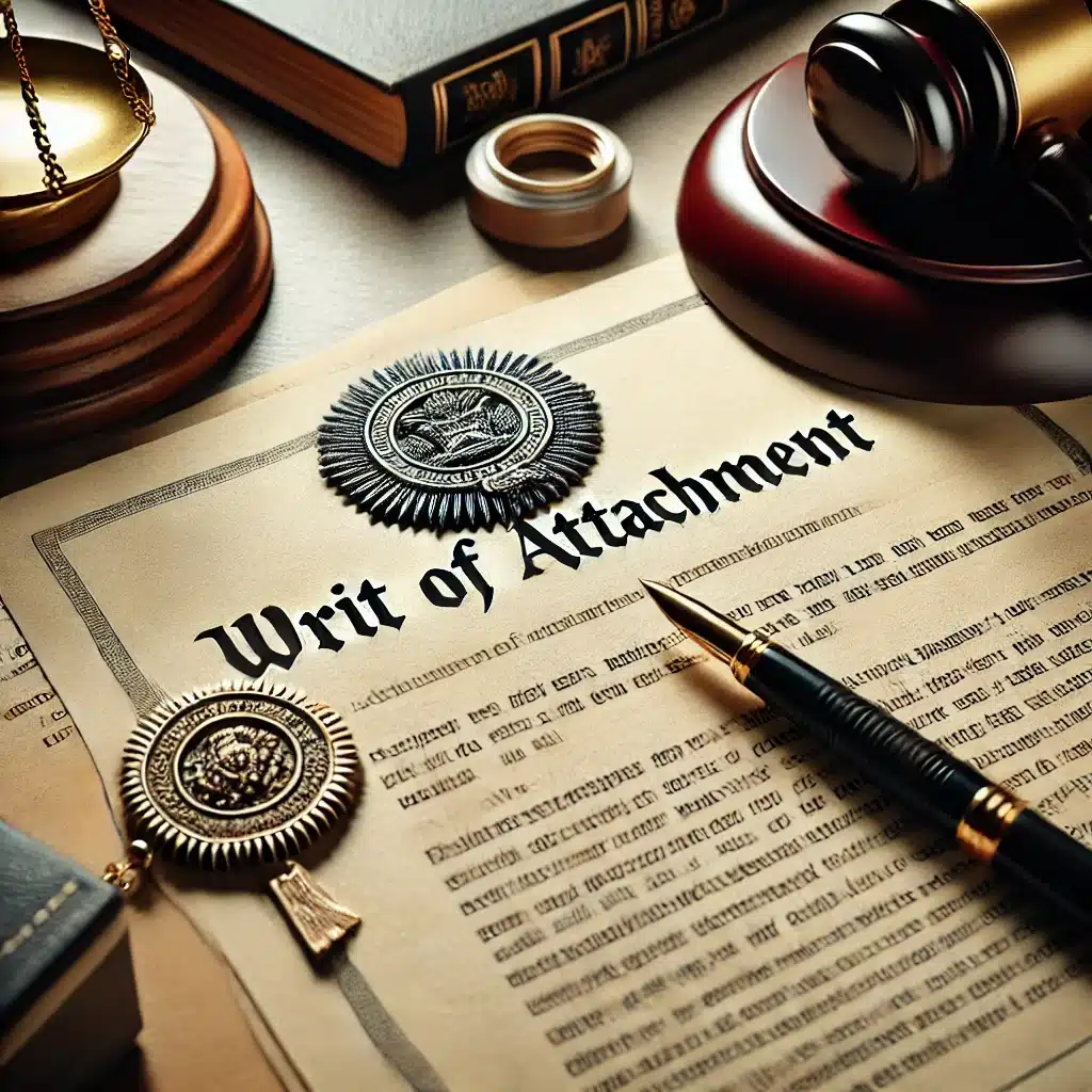 Writ of Attachment: A Legal Remedy for Debt Collection