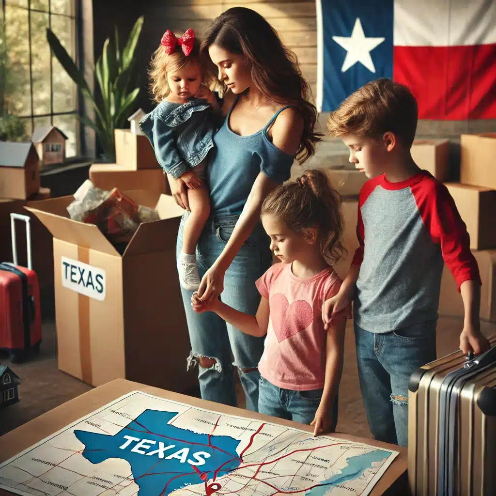 Petition to modify custody orders when relocating