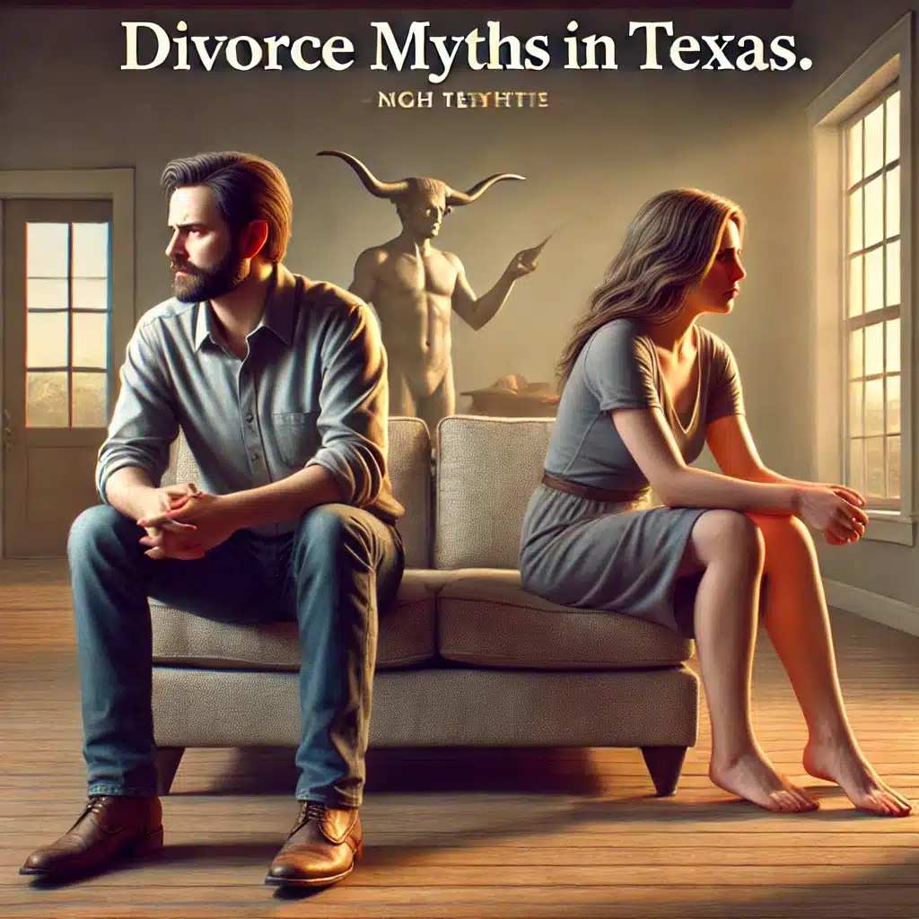 divorce myths texas