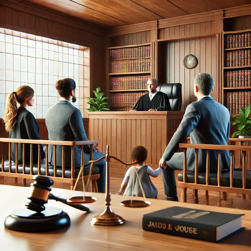 How does child custody work in a Texas Divorce Case?