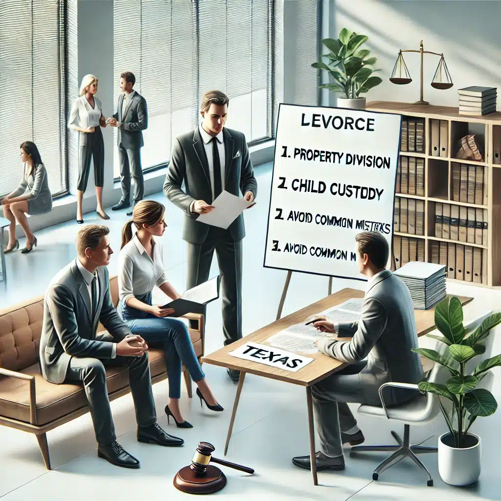 proper legal advice for divorce in Texas and top mistakes to avoid 