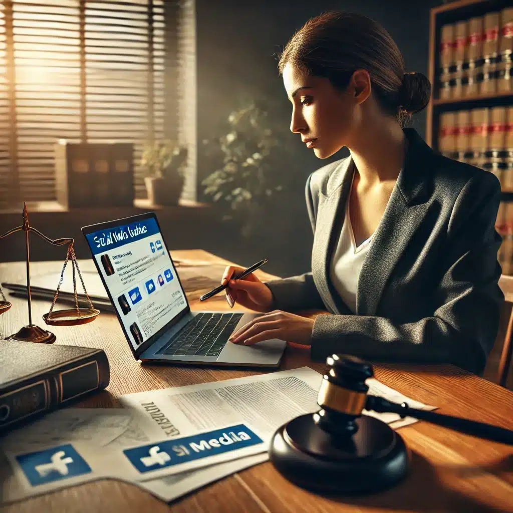 social media and divorce