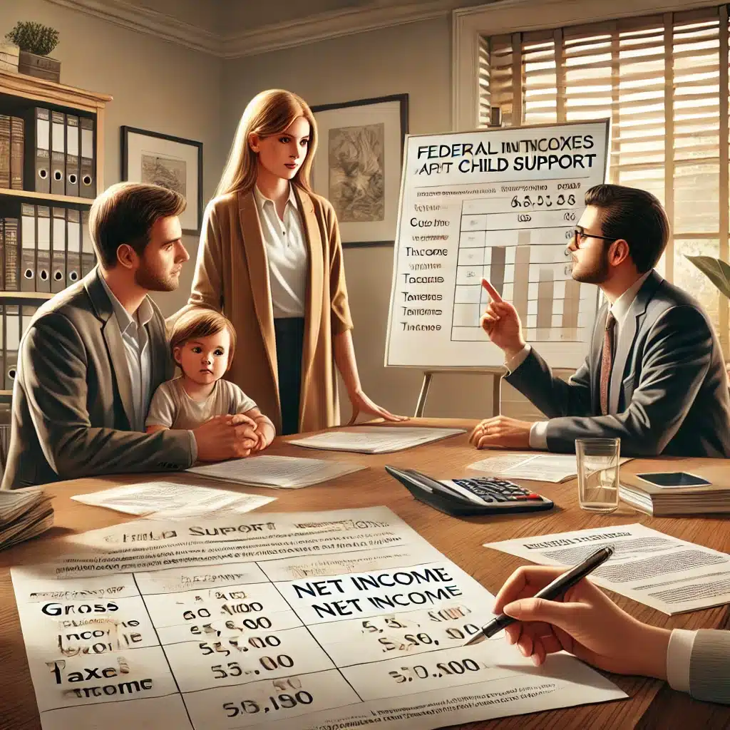 Federal income taxes play a significant role in determining a parent’s net income