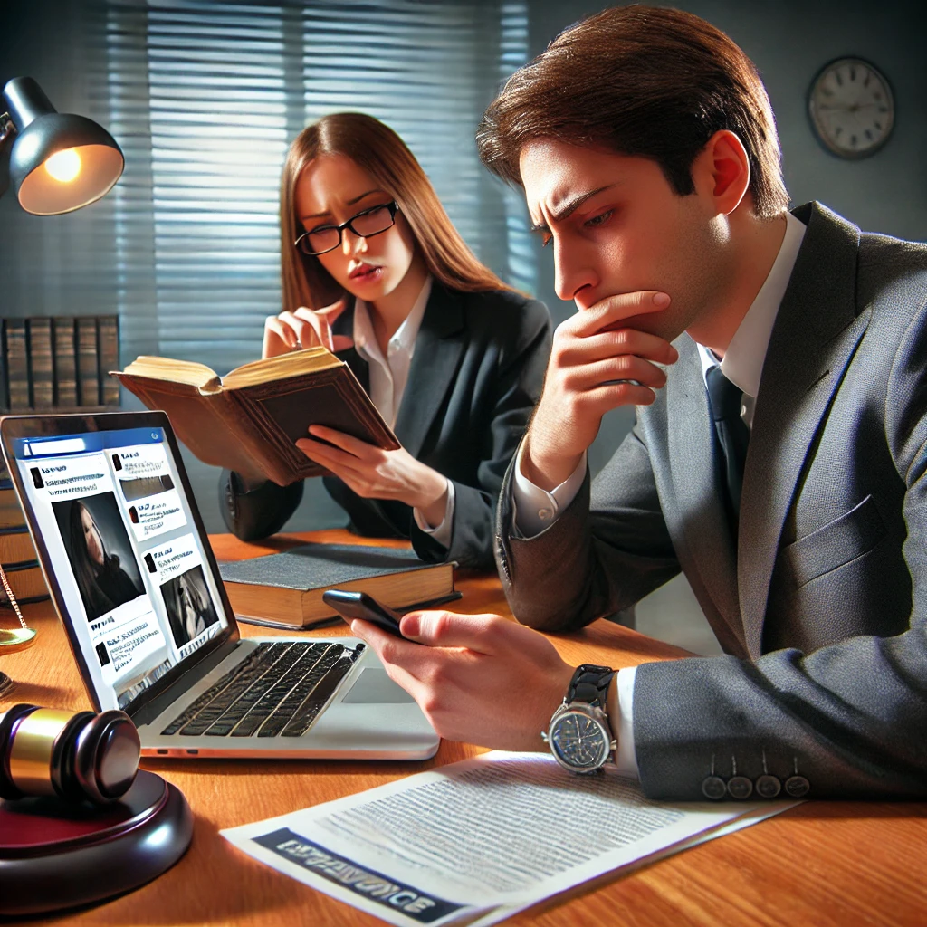 screenshots and saved posts can provide insight into mental states