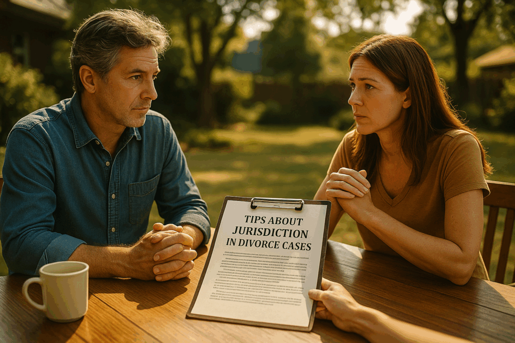 Couples seeking practical tips about jurisdiction in divorce cases.
