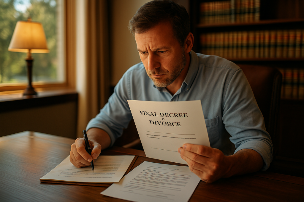 Types of Divorce Records in Texas