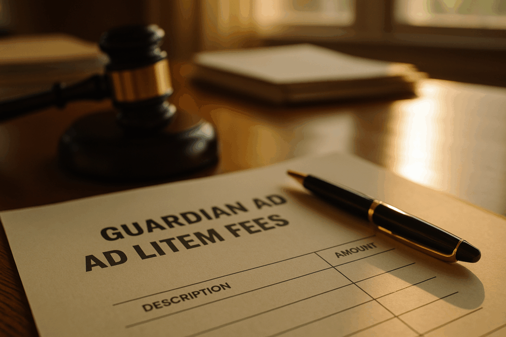An insight into guardian ad litem fees in guardianship cases.