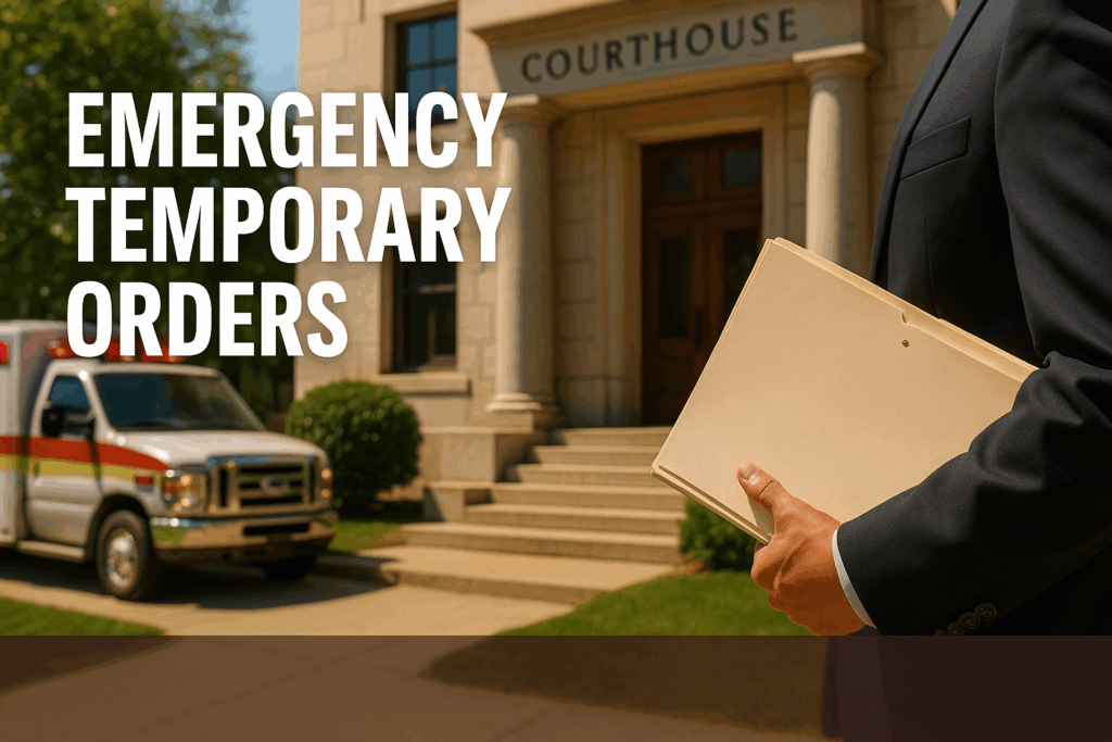 Emergency Temporary Orders