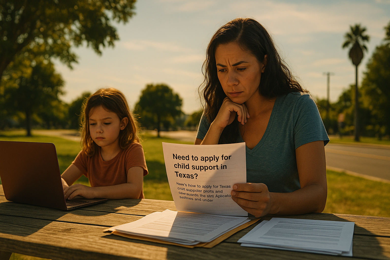 How to Apply for Texas Child Support