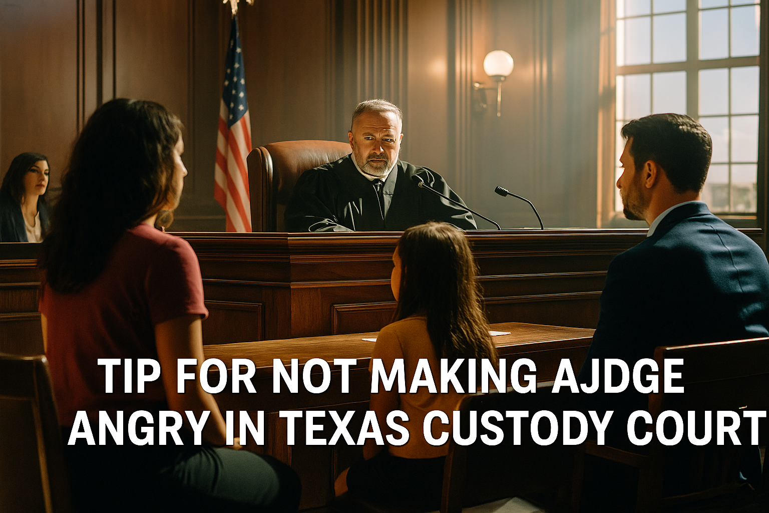 Tip for NOT Making a Judge Angry in Texas Custody Court
