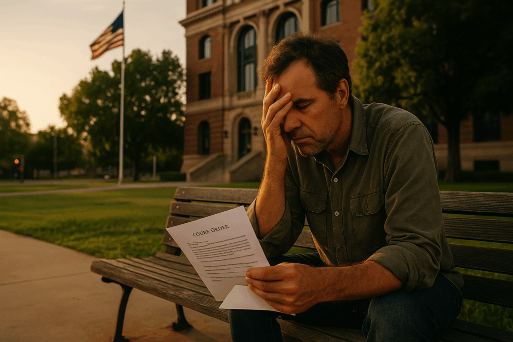 Consequences for non-payment of child support.