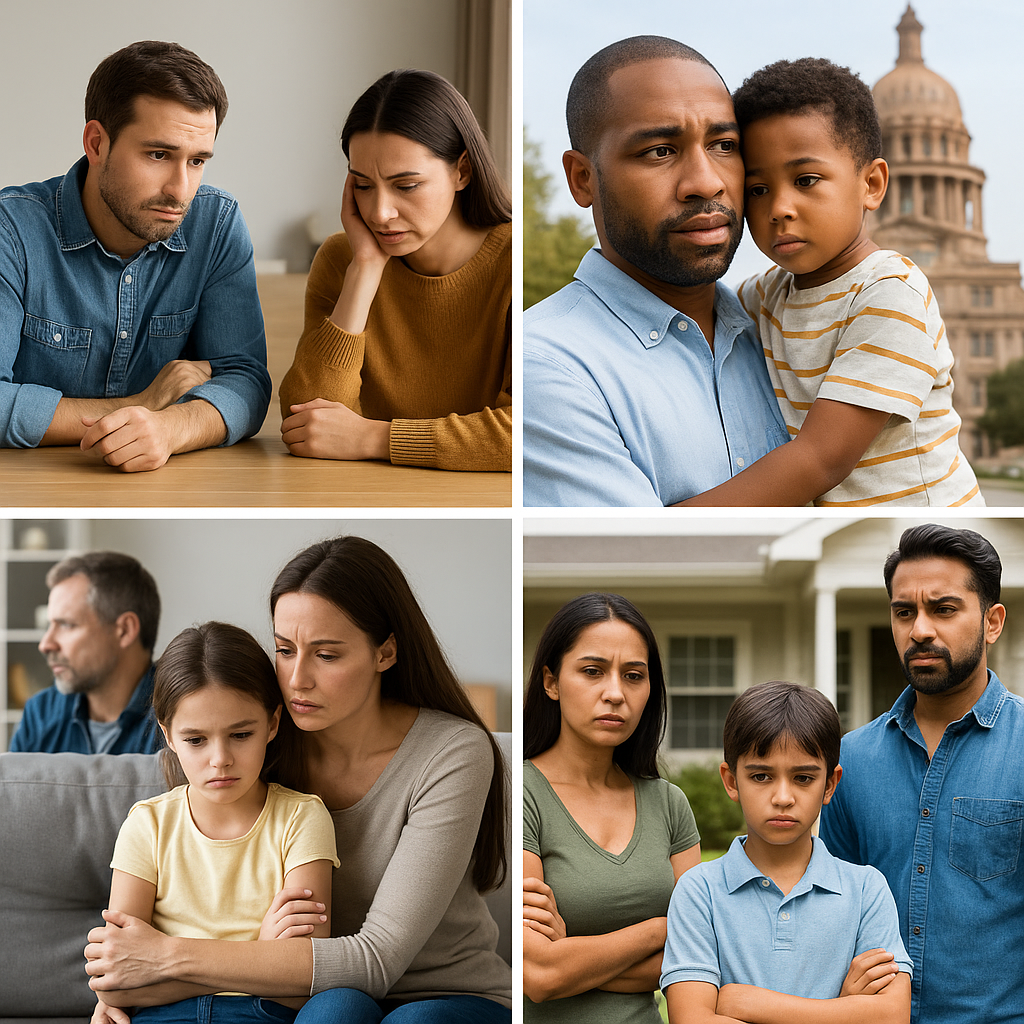 Child Custody in a Texas Divorce: Mistakes to Avoid