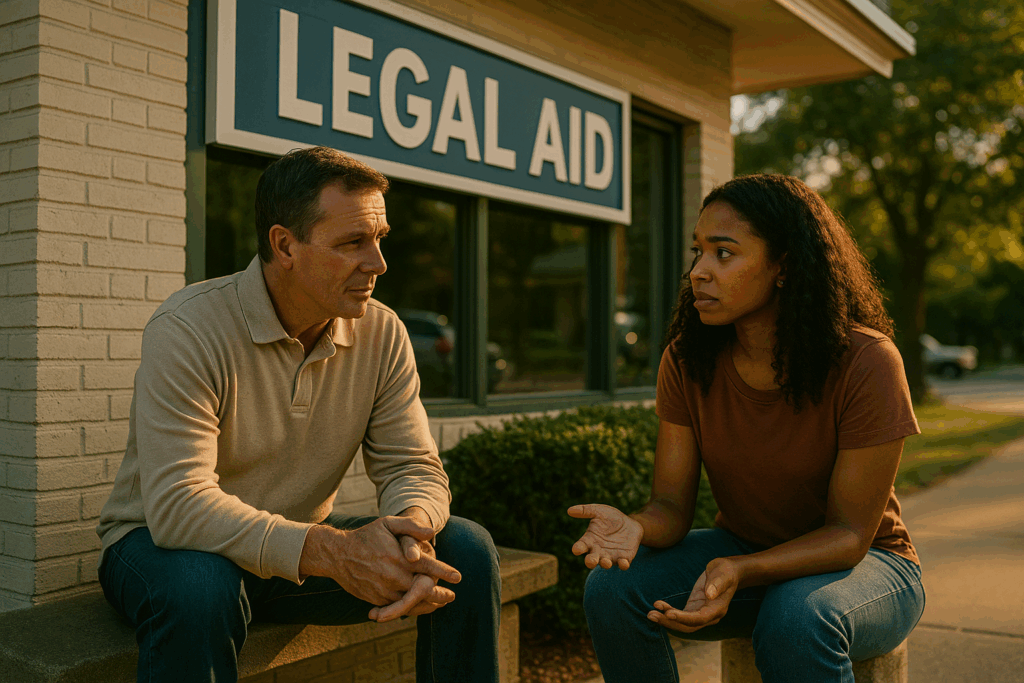 Finding affordable legal help for low-income residents.